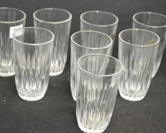 1848 8 Clear Princess House Glasses