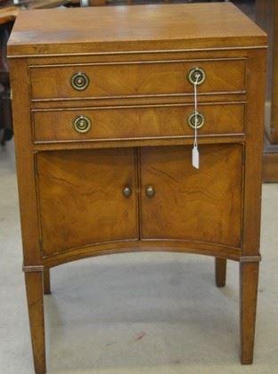 5307 Mahogany Nightstand with Writing Desk