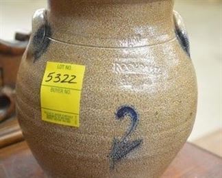 5322 Stoneware Storage Jar