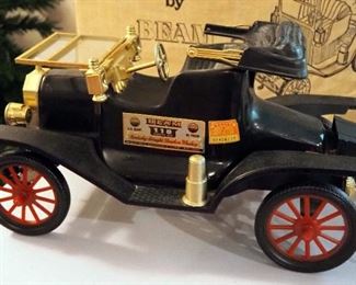 James Beam Model T Ford Commemorative Bottle Car In Original Box