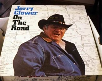 Vintage LP Records Including Artist, Buck Owens, Marty Robbins, Jerry Clower, Tennessee Owen Ford, Tex Ridder, Johnny Cash, And More, Approx. 50