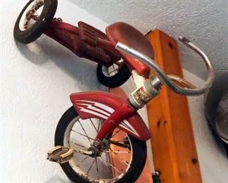 Vintage Rubber Tire Tricycle