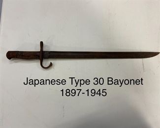 WWII Japanese Bayonet