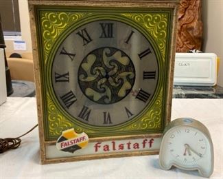 Falstaff Beer Clock Display