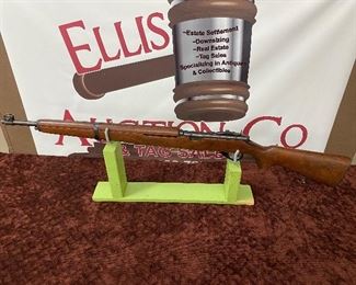 Springfield Model 87M 22 Caliber Training Rifle with Serial Number 22 Stamped on Inside of Butt Plate (Permit or CCW Required for Purchase)