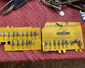 Old Pen Clips