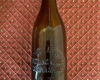 Weller Bottling Works Saratoga Springs N.Y.