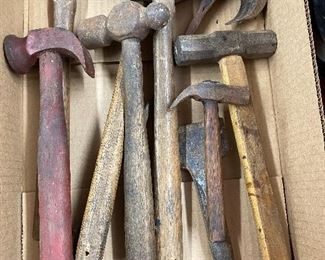 Assorted Old Hammers