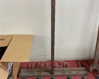 Early Wooden Rake