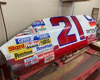 Side Panels of #21 Race Car (Morgan Shepherd)