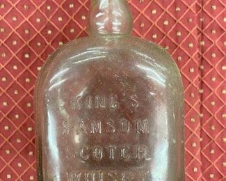 Old King's Ransom Scotch Whiskey Bottle 