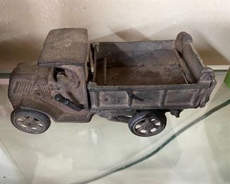Cast Iron Dump Truck