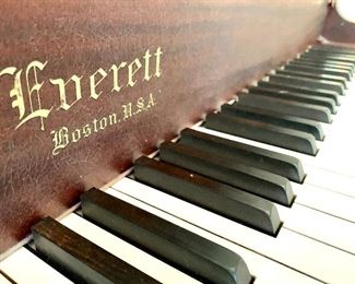 View of keys on Piano