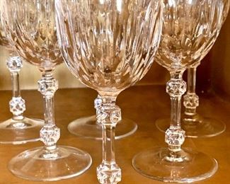 SOLD $48 Vintage Wine Glasses ( Set of 12)