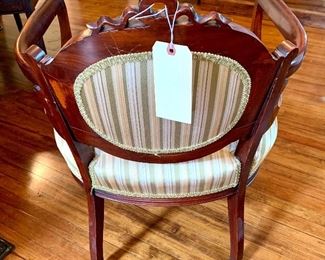 Back view of Parlor Chair