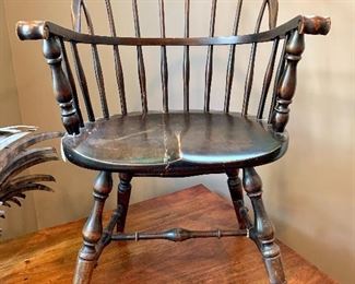 $100 Windsor Wooden Chair (As Is)10” W x 11” L x 37” H 