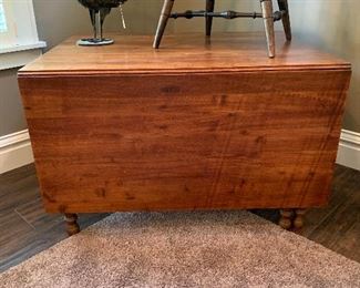 Alternate View of Drop Leaf table