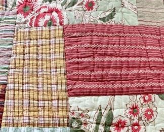 $50 Pottery Barn Quilt and 2 Euroshams (set of 3) 