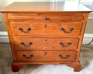 $150 Small Wooden Chest by K.S. Summit A. America (middle drawer does not open all the way) 