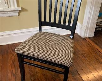 Arhaus dining chairs. Being sold WITH the Arhaus dining table. 