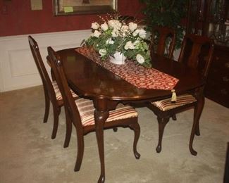 HARDEN CHERRY WOOD DINING TABLE