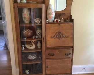 Oak cabinet