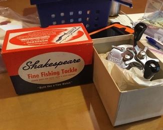Brand new Shakespeare 1944 Service level winding reel.