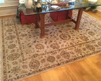 Turkish rug. 100% wool.  8’x9.9’.
