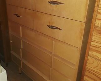 blonde chest of drawers