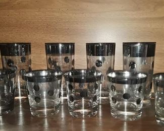 Silver dotted cocktail 