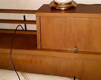 Blonde Wood Bedroom Set  Headboard