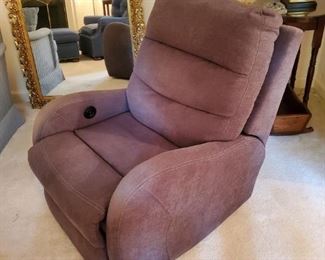 All electric recliner...