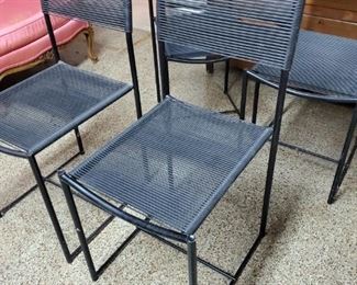 Mid-70's Spaghetti chairs by Belotti...set of 4.