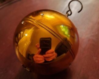 Vintage Swiss made musical Christmas ornament...