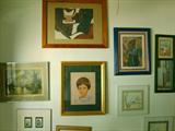 Art and frames are everywhere