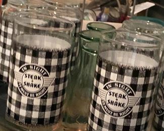 Retro Steak and Shake Glasses