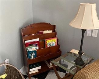 Vintage Book/Magazine Stand 