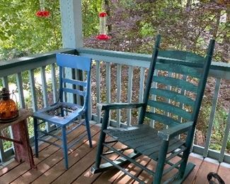 set of two porch rockers