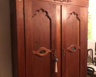 Antique Cherrywood Armoire