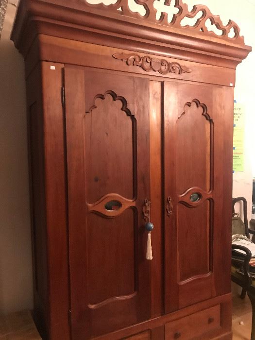 Antique Cherrywood Armoire