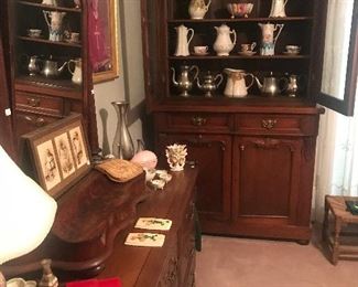 Antique Secretary Hutch