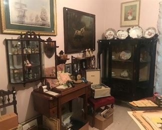 Collection of Antique Fluted Bowls