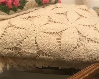 Crocheted Table Cloth