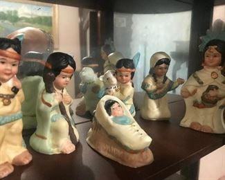 Indian Nativity Figurine Set