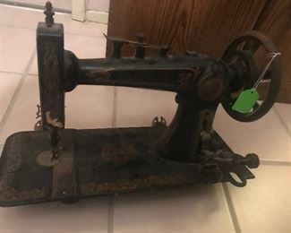 Sewing Machine Antique by Singer