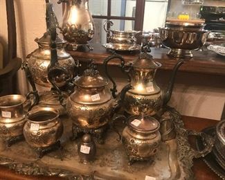 Silverplate Coffee Tea sets