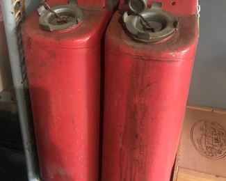 Vintage Gasoline Cans