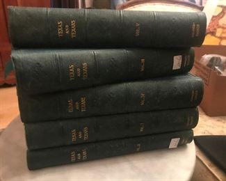 Set of Texas and Texans Books