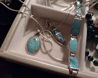 Turquoise and sterling