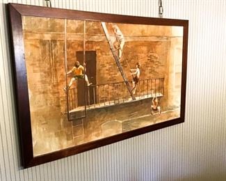 Acrylic on canvas by Martha Liebert $265